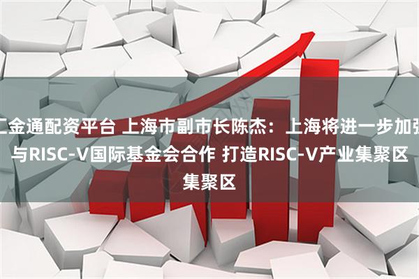 汇金通配资平台 上海市副市长陈杰：上海将进一步加强与RISC-V国际基金会合作 打造RISC-V产业集聚区